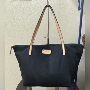 Kate Spade Black Nylon Kennedy Sophie Shoulder Bag